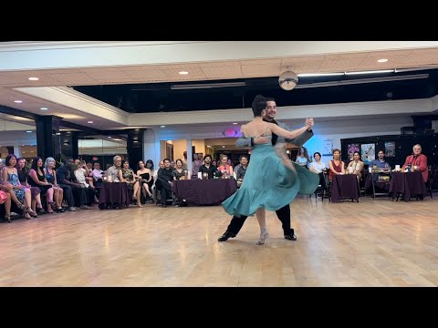 Anna León and Cristian Bravo (2/3) Jugando, Jugando - Milonga Rouge at Atomic Ballroom OC