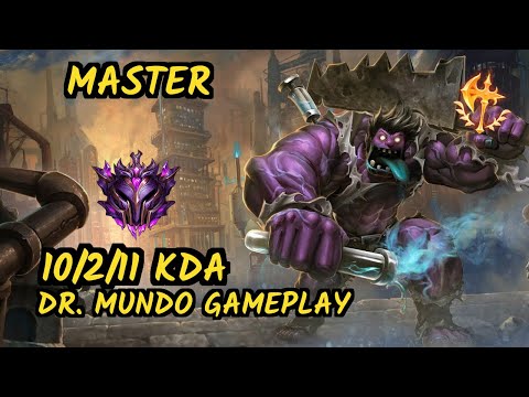 BioPanther (DR. MUNDO) vs DARIUS - 10/2/11 KDA TOP GAMEPLAY - OC Ranked MASTER
