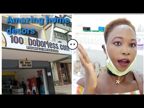HOME DECOR SHOPPING AT 100 BOB OR LESS ($10)