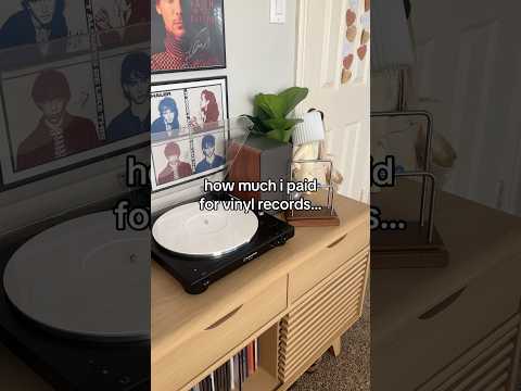how much i paid for vinyl records…🫣 #vinyl #vinylrecords #arianagrande #harrystyles #onedirection