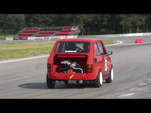 Podlejski Maciej / Podlejski Mariusz - Fiat 126P - ClassicAuto Cup 4 Runda  Tor Jastrząb 10-09-2016