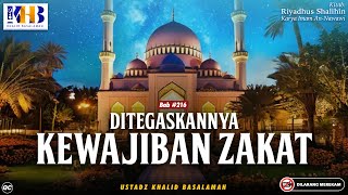 Download lagu Riyadhus Shalihin #216 : Ditegaskannya Kewajiban Zakat | Khalid Basalamah mp3 Download lagu Riyadhus Shalihin #216 : Ditegaskannya Kewajiban Zakat | Khalid Basalamah mp3