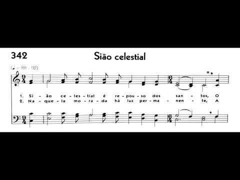 Hinário 5 CCB - Hino 342 - Sião celestial - Strings - Teclado Yamaha PSR S670