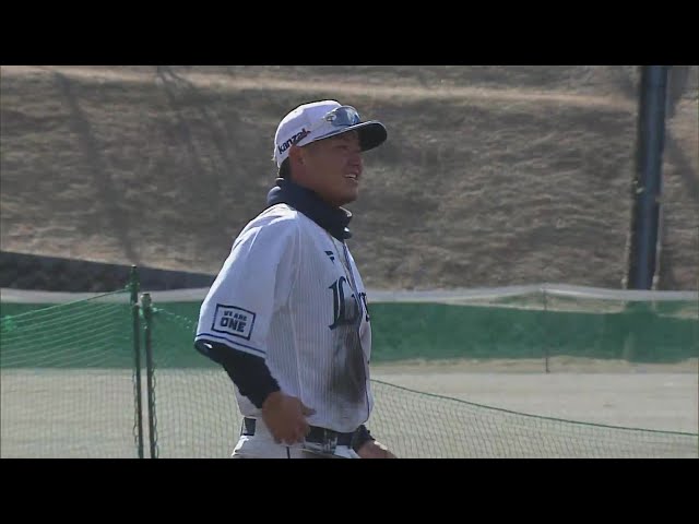 【春季キャンプ】サードのポジションは譲らない!! ライオンズ・佐藤龍世が好守連発でアピール!! 2025年2月6日 埼玉西武ライオンズ