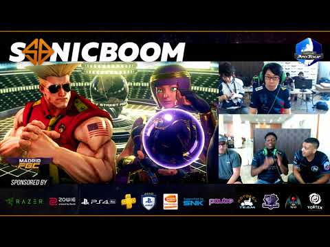Sonic Boom V SFV Losers Top 8 FNATIC | Akainu (GU) vs Cyclops | GO1 (ME)