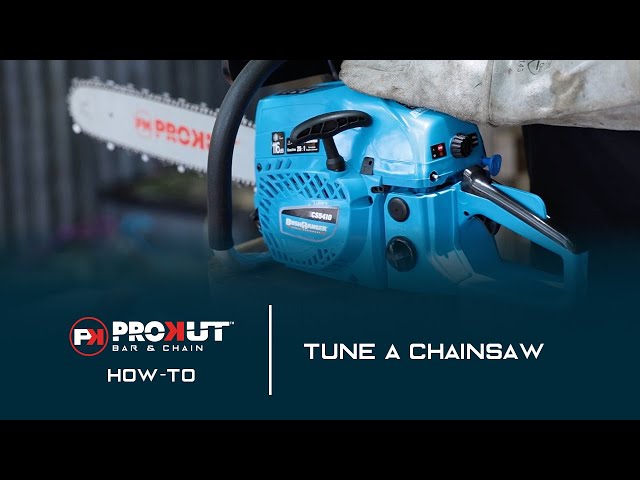 Tuning A Chainsaw