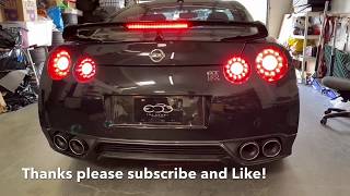 Nissan GTR Rear Bumper removal and Taillight Swap