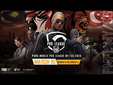 [EN VOD] Week 1 DAY 2 Group B, C MATCH 10 | PUBG MOBILE Pro League MY/SG 2020 Season 1