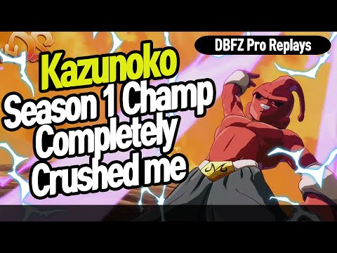【DBFZ】 kazunoko vs GGOTUBE, If you meet him, run away! He's a monster!! 【DBFZ Pro Replays】