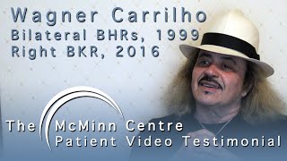 Entertainer and X-Factor star Wagner Carrilho delighted with Birmingham Knee Replacement (BKR)