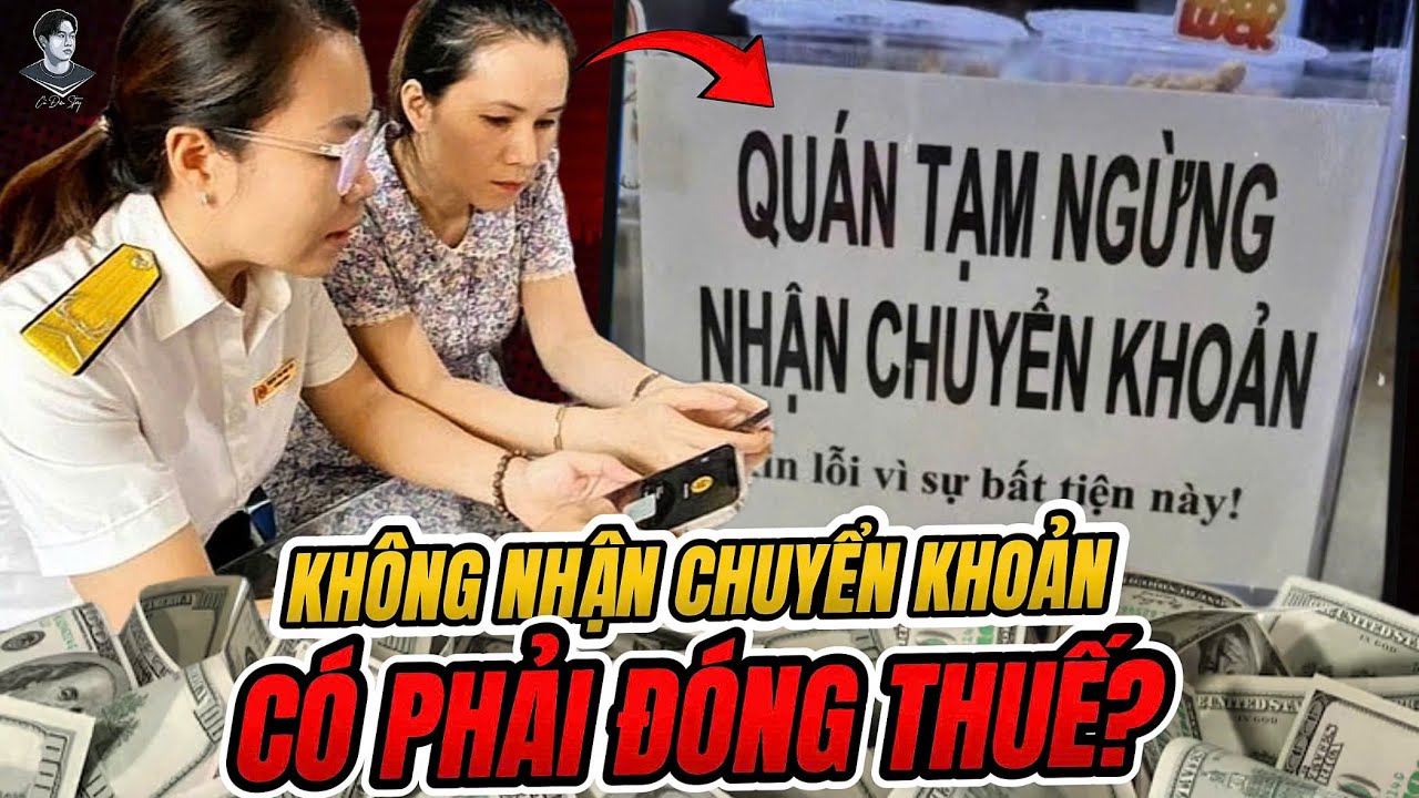 KHÔNG CHUYỂN KHOẢN, CHỈ DÙNG TIỀN MẶT CÓ GIÚP BẠN KHÔNG PHẢI ĐÓNG THUẾ?