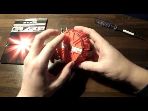 Powerfix Profi LED Warnlicht PWL 10 B3 Signallicht Unboxing, Review & Test Teil 1/2