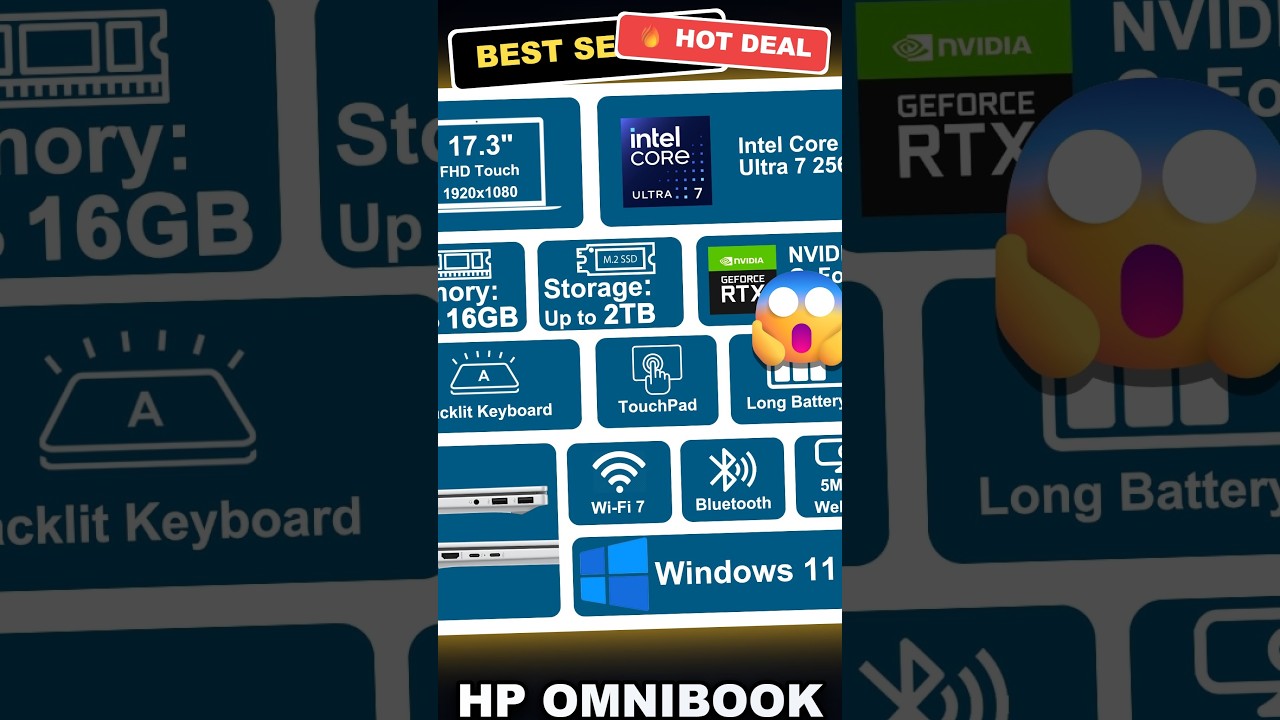 HP OmniBook X AI Laptop Honest Review: 8-Core Power for Creators review video