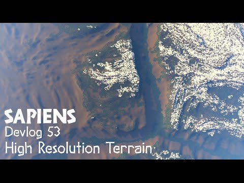 High Resolution Terrain - Sapiens Devlog 53