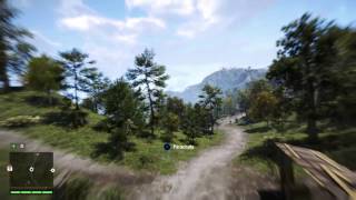 Low flying Far Cry 4 wingsuit jump 1:20 fly time
