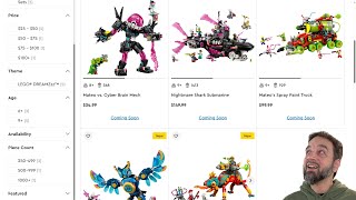 LEGO Dreamzzz Summer 2025 sets & thoughts! Shark Submarine, Fire Chameleon, Cyber Brain Mech ++