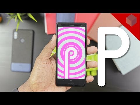 Android P on the Sony Xperia XZ2