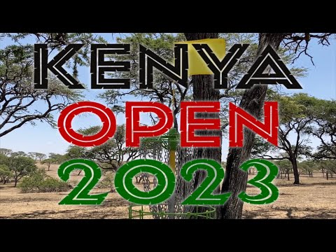 Kenya Open 2023 Disc Golf Tournament - Round 1 - Adult and Junior Divisions
