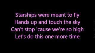 Nicki Minaj - StarShips ( Lyrics )