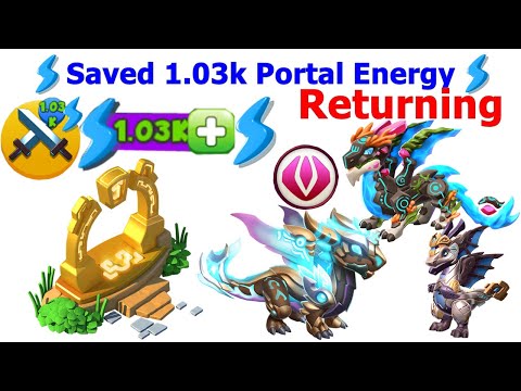 Saved 1.03k Portal Energy-Dragon Mania Legends | Returning Solden, Zephujin and Momotu | DML