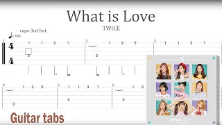 TWICE - What is Love guitar tabs