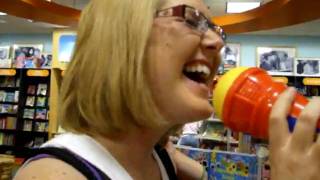 Megan singing amazing grace