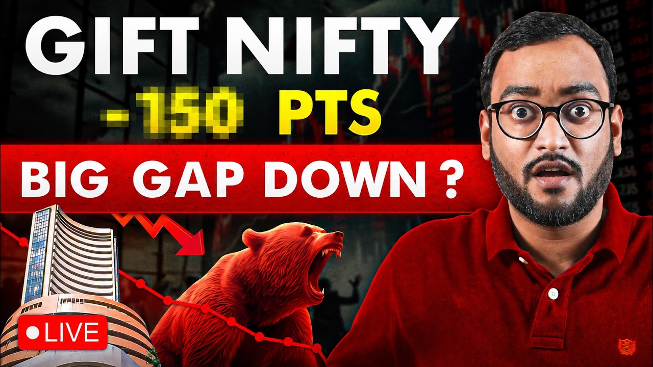 🔴Nifty Gap Down Confirmed? | Nifty & Sensex Prediction Tomorrow | 10 Sep | Investographer