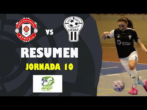 RESUMEN ALMAGRO FSF - UDAF AFANION (6 - 1) / Jornada 10 /Temp21-22/ 2ª DIVISION FEMENINA