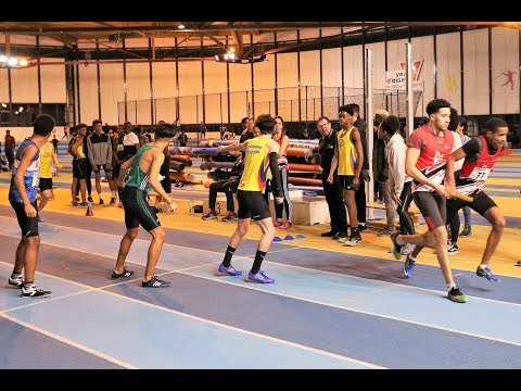 4 x 200m - Salle / CAM - FINALE 3  Championnats IDF en salle Cadets Juniors EAUBONNE - 11/02/2018