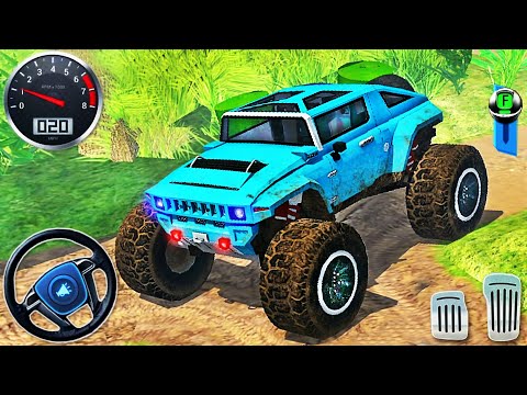 4x4 Dirt Offroad Parking Simulator #3 - Hummer Jeep Vehicule Driver - Android GamePlay
