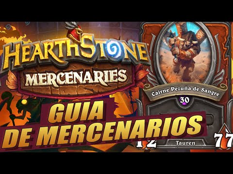 EL MEJOR PROTECTOR!! Cairne Pesuña de Sangre - Guía de Mercenarios || Hearthstone Mercenarios