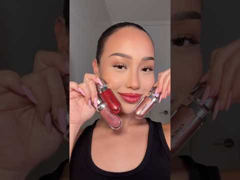 Kiko 3D hydra glosses ❤️✨ shade 32,18,16 #makeup