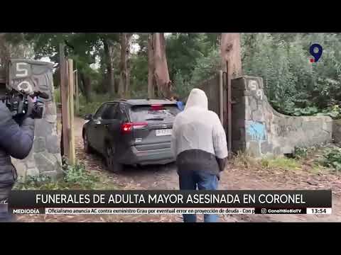 Funerales de adulta mayor asesinada en Coronel  Sobreviviente en estado de Shock