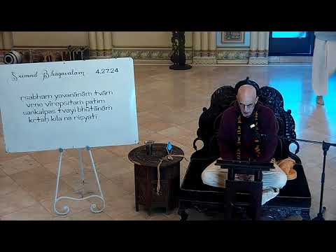ISKCON SanDiego:SB(4.27.24)Class by HG Dravida Dasa 11/4/2020