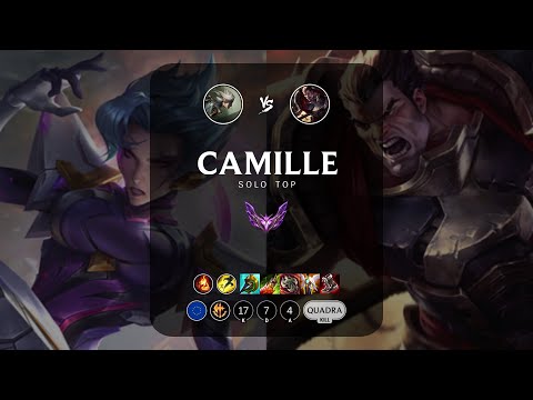 Camille Top vs Darius - EUW Master Patch 13.5