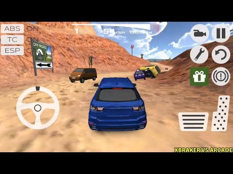 Extreme Suv Driving Simulator 2015: Blue SUV Driving Offroad Mountain 4x4 - Android GamePlay 3D
