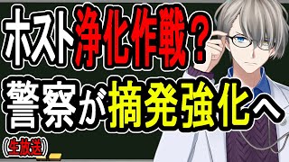 【ホスト問題】ガチ恋営業禁止⁉…ついに警察が一斉摘発へ動き出した件について【Vtuber解説】