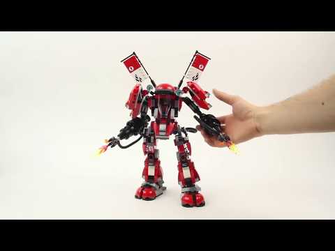 Lego Ninjago 70615 Fire Mech    Lego Speed build