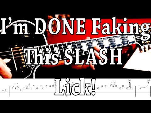 No More Faking This Lick! (Sweet Child o' Mine Edition)