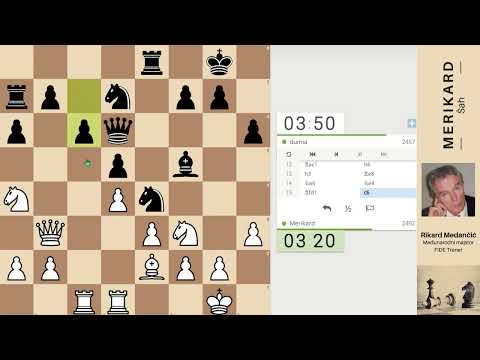 NAuči od majstora 428. - DAMIN GAMBIT  - VARIJANTA JANOVSKOG