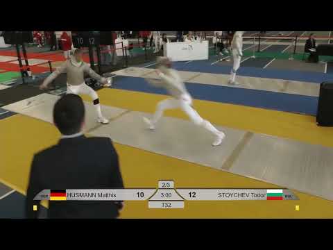 Euro Champs 2025 U23MS - L32 - Matthis Husmann GER v Todor Stoychev BUL