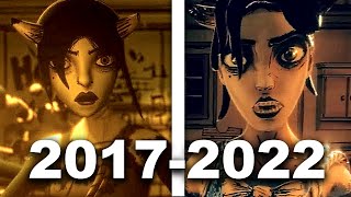 Bendy and the Dark Revival - Evolution of Allison Pendle (2017-2022, BATDR Trailer)