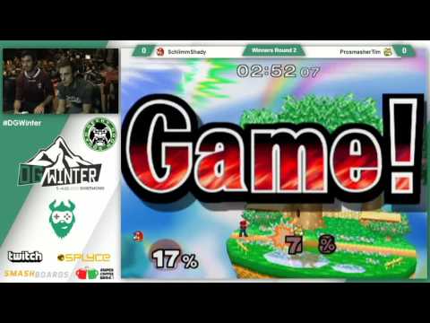 DGW - SchlimmShady (Mario) Vs. ProsmasherTim (Fox) - Winners Round 2 - Melee
