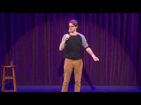 Comedian talks about walking his dog!