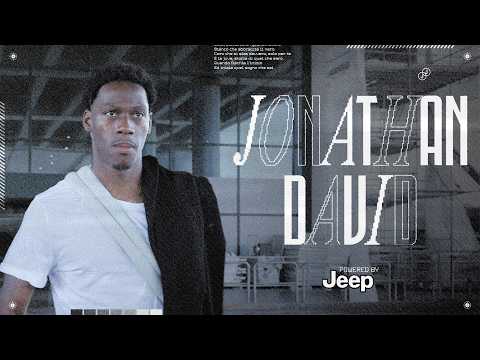 FIRST DRIVE | The first day of Jonathan David at Juventus | Behind the scenes