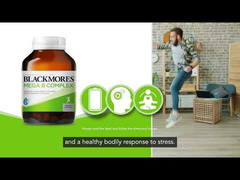 Mega B Complex Supplement by Blackmores