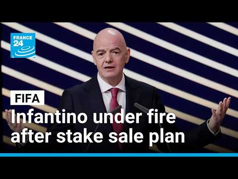 Gianni Infantino's problems mount after Wenger and key FIFA ally turn on him after stake sale plan