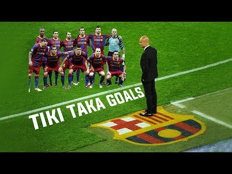 Tiki-Taka Goals By Pep Guardiola's Barcelona