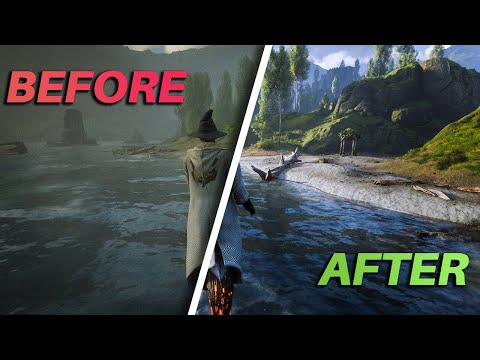 Ultra Realistic Hogwarts Legacy Thanks to This Ultimate Reshade - On and Off Comparison