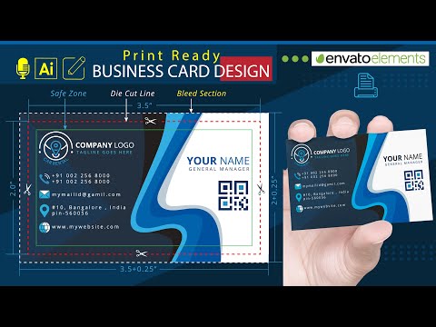 How to create visiting card design in Adobe Photoshop cc